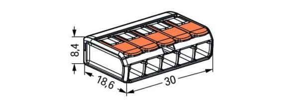 Đầu nối nhanh 221-415
