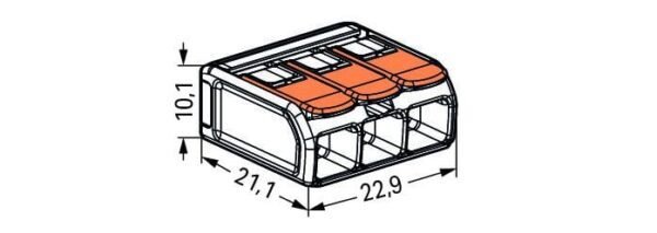 Đầu nối nhanh 221-613