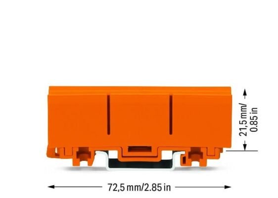 Đế lắp đặt Wago 2273-500