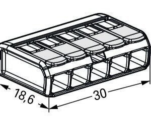 Đầu nối nhanh Wago 221-485
