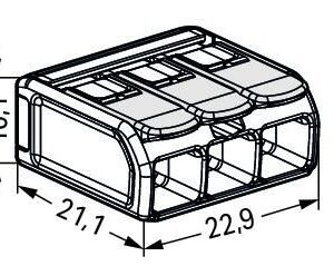 Đầu nối nhanh Wago 221-683