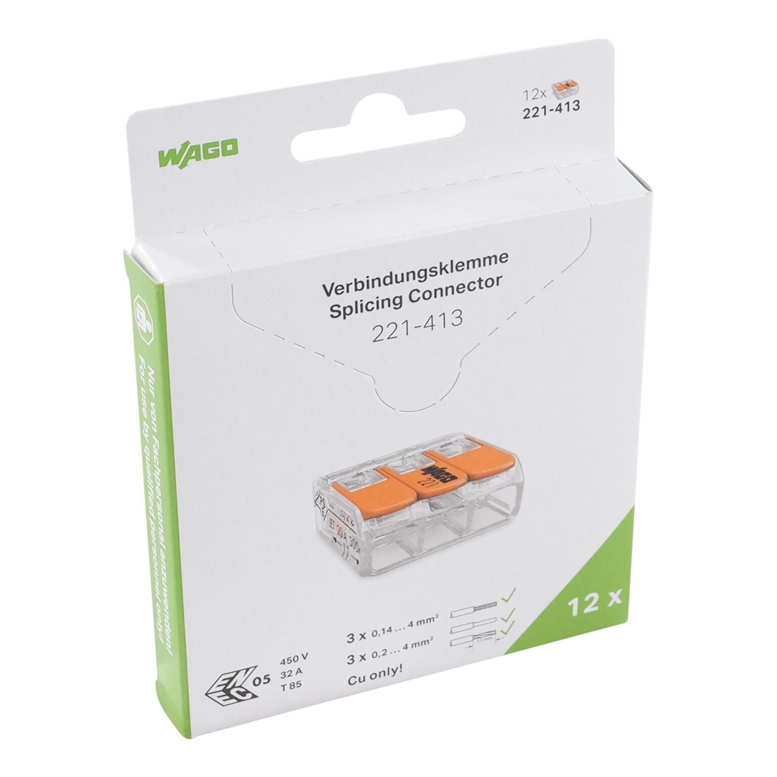 Đầu nối nhanh WAGO 221-413 / 995-012