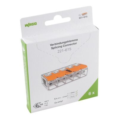 Đầu nối nhanh Wago 221-615/995-006