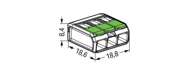 Đầu nối nhanh WAGO 221-423