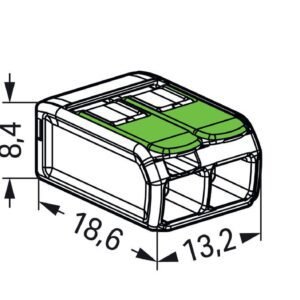 Đầu nối nhanh WAGO 221-422