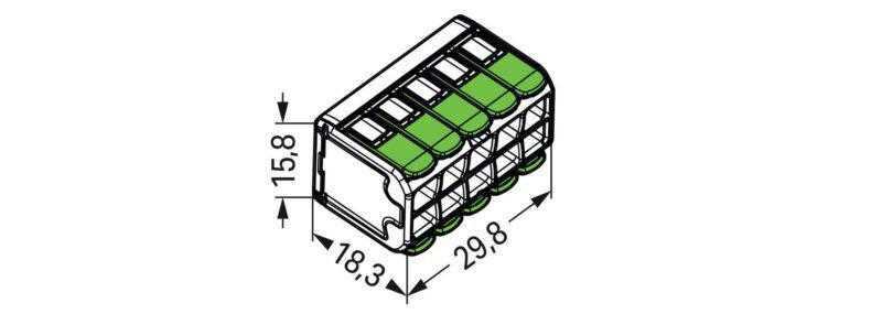 Đầu nối nhanh Wago 221-430