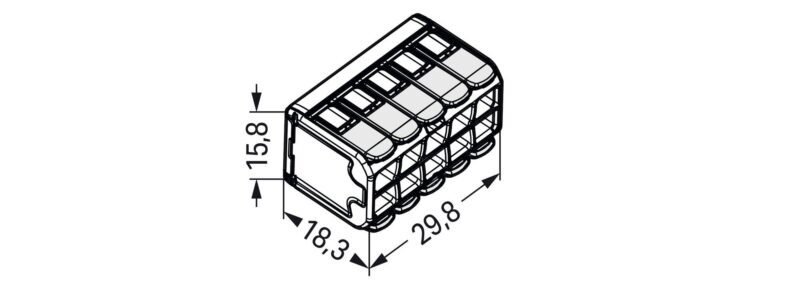 Đầu nối nhanh Wago 221-490