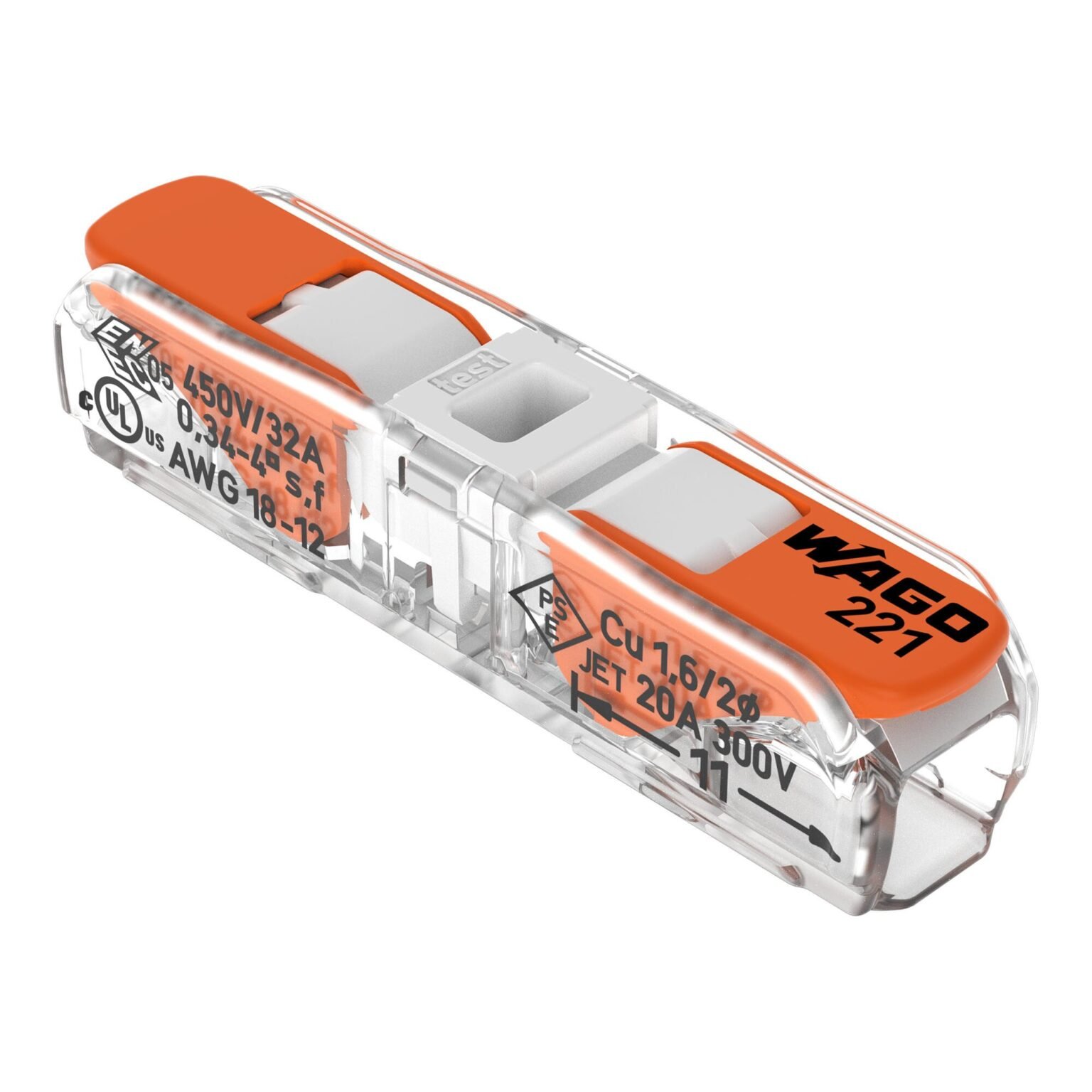 Đầu nối nhanh wago 221-2401