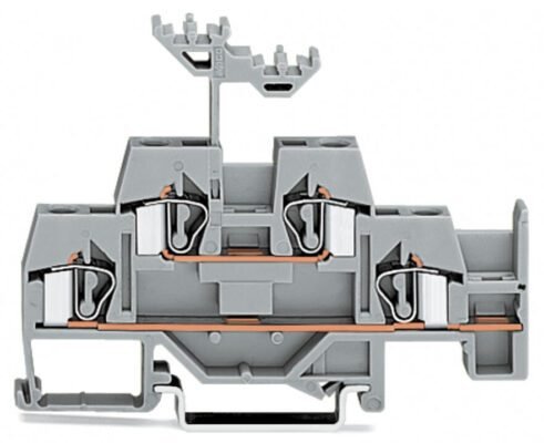 Cầu đấu dây Wago 281-620 || Double-deck terminal block Wago 281-620