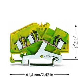 Cầu đấu dây PE Wago 281-637 / 999-950