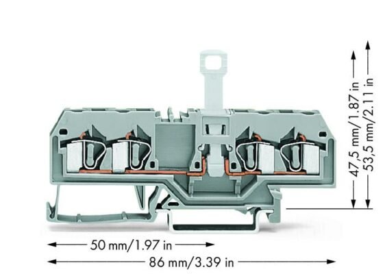 Cầu đấu dây Wago 281-659