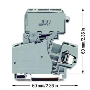 Cầu đấu dây Wago 281-613