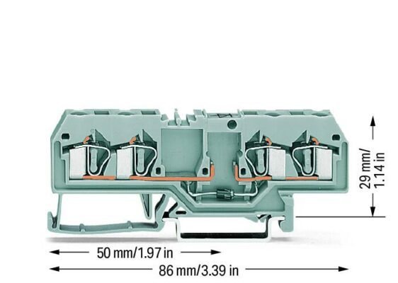 Cầu đấu dây Wago 281-665 / 281-410