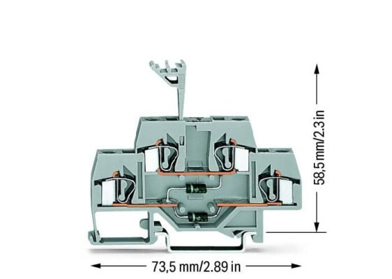 Cầu đấu dây Wago 281-635/281-492