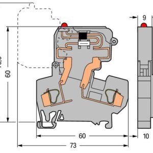 Cầu đấu dây Wago 281-613/281-542