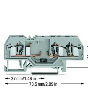 Cầu đấu dây Wago 281-673/281-411