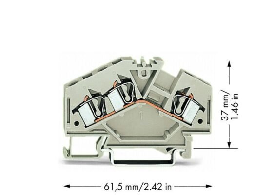 Cầu đấu dây Wago 281-998
