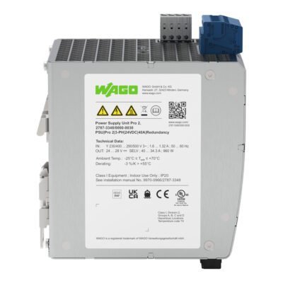 Bộ nguồn 24V DC | 40 A | Pro 2 | 2787-3348/000-030 | Wago