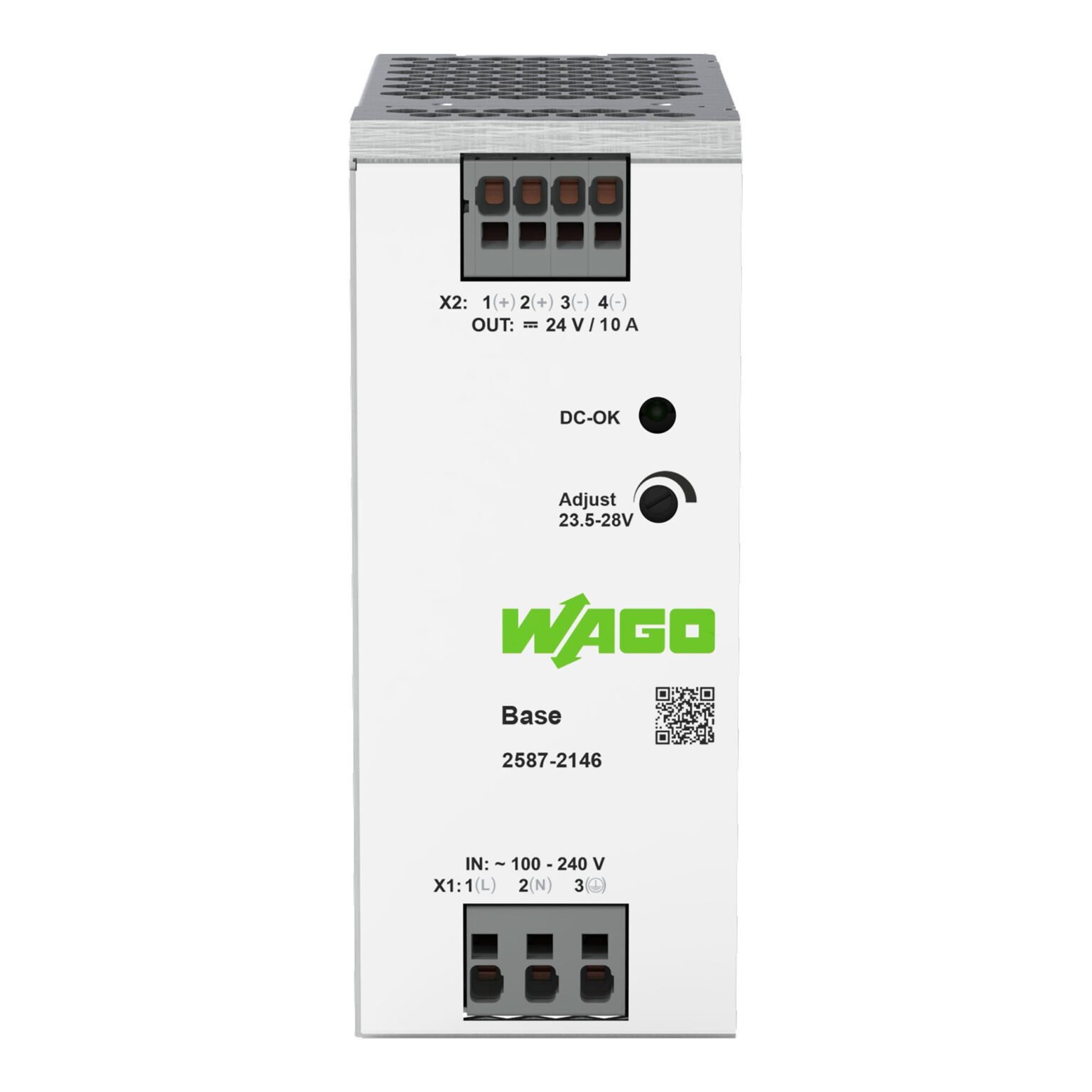 Bộ nguồn 24V DC – 10A | 2587-2146 | Wago