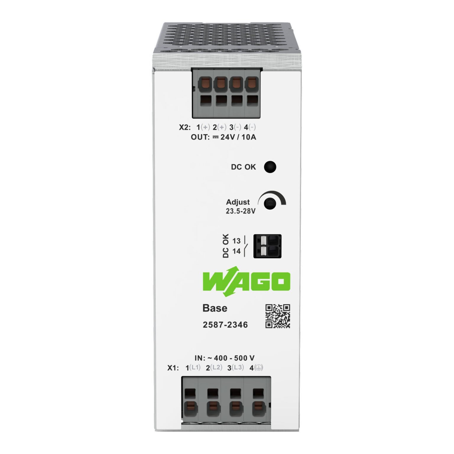 Bộ nguồn 24V DC – 3 Phase - 10A   | 2587-2346 | Wago