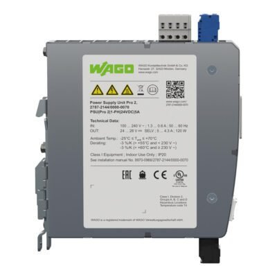 Bộ nguồn 24V DC | 5 A | Pro 2 | 2787-2144/000-070 | Wago