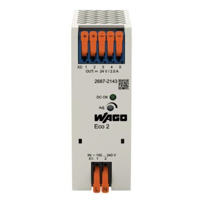 Bộ nguồn 24V DC –  2.5 A | 1 phase | 2687-2143 | Wago